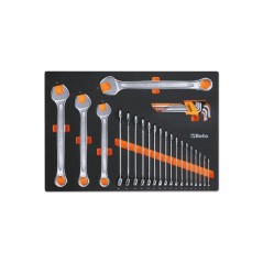 BETA MM11 Vassoio morbido in EVA chiavi combinate