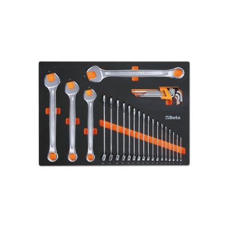 BETA MM11 Vassoio morbido in EVA chiavi combinate