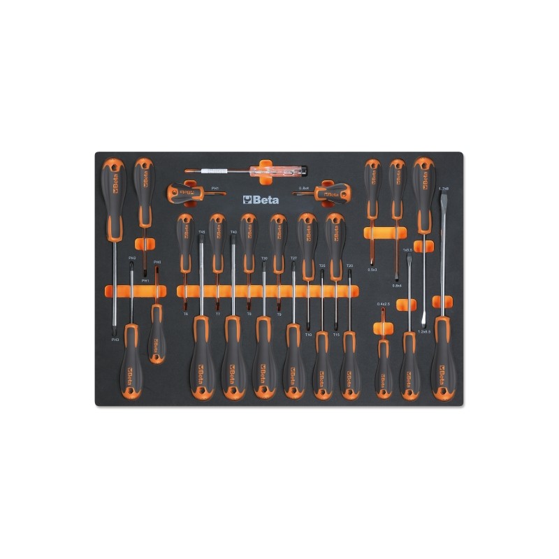 BETA MM210 Modulo morbido giraviti Beta Easy per viti lama piatta, Phillips® e Torx®