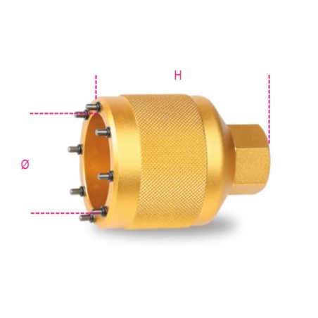 BETA 3074O Chiave per tappi forcelle Ohlins elettroniche