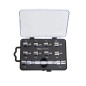 BETA 3075/K10 Set chiave universale a testina intercambiabile e 10 inserti, per serraggio raggi ruote