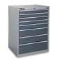 BETA C35/8GM Cassettiera fissa industriale con 8 cassetti VUOTA