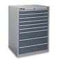 BETA C35/9GM Cassettiera fissa industriale con 9 cassetti VUOTA