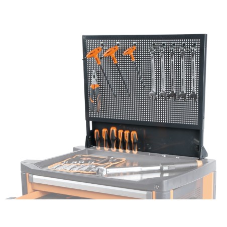 BETA 3700/PF Pannello forato con supporti per cassettiera C37