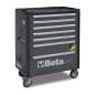 BETA C37A/7 Cassettiera porta attrezzi con 7 cassetti e sistema antiribaltamento VUOTA