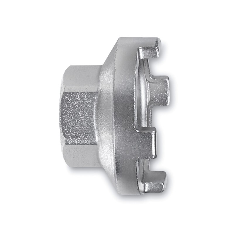 BETA 3984/1 Chiave estrattore per ruote libere BMX a 4 innesti nichelata