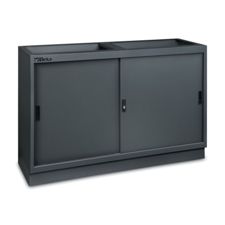 BETA C45PRO 2.0 MAL Modulo fisso da 1360 mm con 2 ante in lamiera per arredo officina C45PRO 2.0