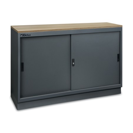 BETA C45PRO 2.0 MAL Modulo fisso da 1360 mm con 2 ante in lamiera per arredo officina C45PRO 2.0