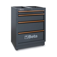 BETA C45PRO 2.0 M4 Modulo fisso con 4 cassetti per arredo officina C45PRO 2.0