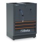 BETA C45PRO 2.0 ACT Modulo fisso con 3 cassetti e 2 arrotolatori per arredo officina C45PRO 2.0