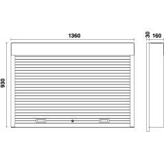 BETA C45PRO 2.0 PAS Parete portautensili per arredo officina C45PRO 2.0