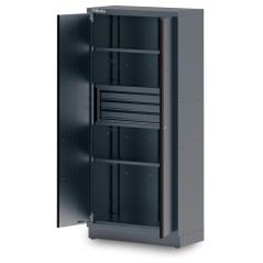 BETA C45PRO 2.0 AS2/3C Armadio in lamiera a 2 ante con 3 cassetti e staffa per arredo officina C45PRO 2.0