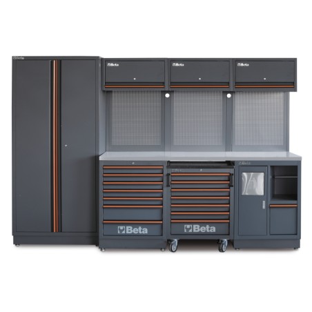 BETA C45PRO 2.0 X Combinazione arredo officina C45PRO 2.0