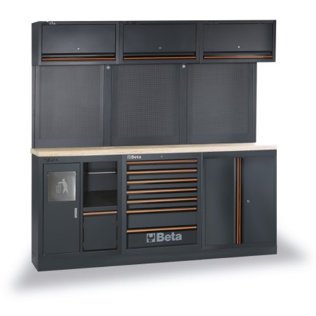 BETA C45PRO 2.0 AW Combinazione arredo officina C45PRO 2.0