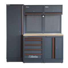 BETA C45PRO 2.0 BW Combinazione arredo officina C45PRO 2.0