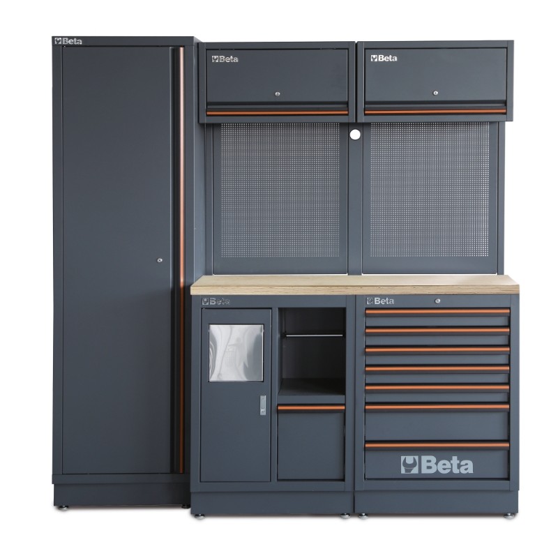 BETA C45PRO 2.0 CW Combinazione arredo officina C45PRO