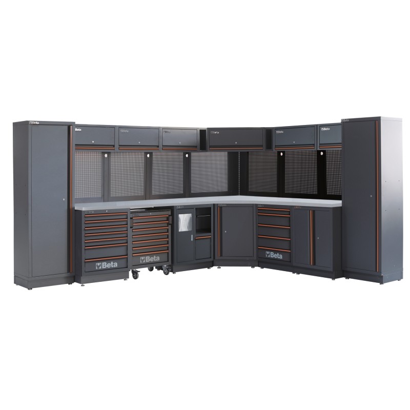 BETA C45PRO 2.0 DX Combinazione arredo officina C45PRO 2.0