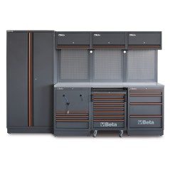 BETA C45PRO 2.0 HX Combinazione arredo officina C45PRO 2.0