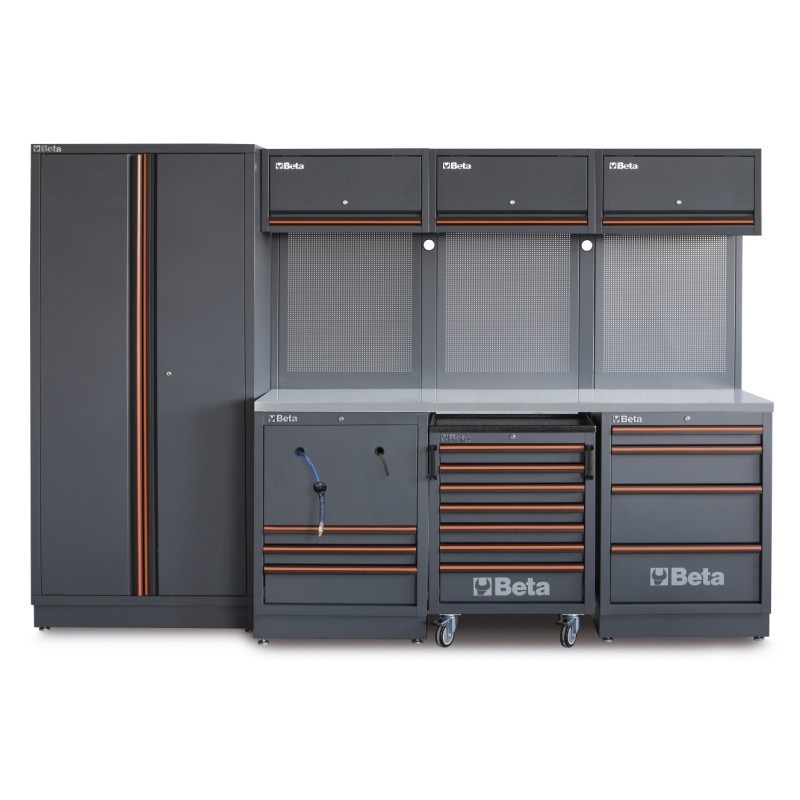 BETA C45PRO 2.0 HX Combinazione arredo officina C45PRO 2.0