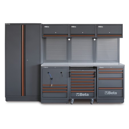 BETA C45PRO 2.0 HX Combinazione arredo officina C45PRO 2.0