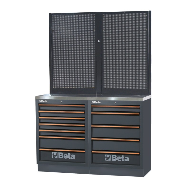 BETA C45PRO 2.0 BPX-1,3 Combinazione banchi arredo officina C45PRO 2.0