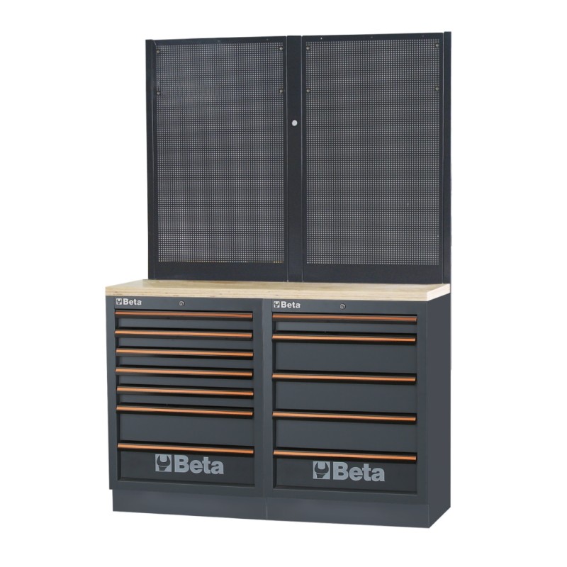 BETA C45PRO 2.0 BPW-1,3 Combinazione banchi arredo officina C45PRO 2.0