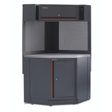 BETA C45PRO 2.0 CORNER/X Angolo completo autoportante per arredo officina C45PRO 2.0