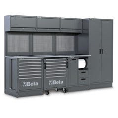 BETA RSC50 F/411UT Combinazione arredo officina RSC50 2.0 con 411 utensili