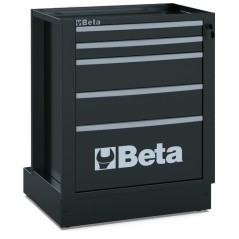 BETA RSC50 2.0 M5 Modulo fisso con 5 cassetti per arredo officina RSC50 2.0