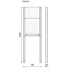 BETA RSC50 2.0 KPF Kit pannelli forati per arredo officina RSC50 2.0