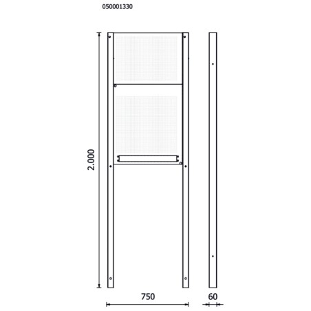 BETA RSC50 2.0 KPF Kit pannelli forati per arredo officina RSC50 2.0