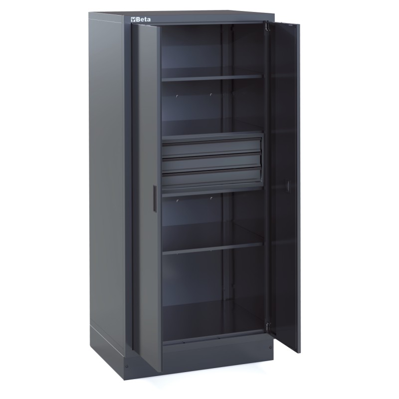 BETA RSC50 2.0 A2/3C Armadio in lamiera a 2 ante con 3 cassetti per arredo officina RSC50 2.0