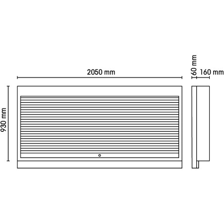 BETA C55PS-G
 Parete portautensili con tapparella per arredo officina