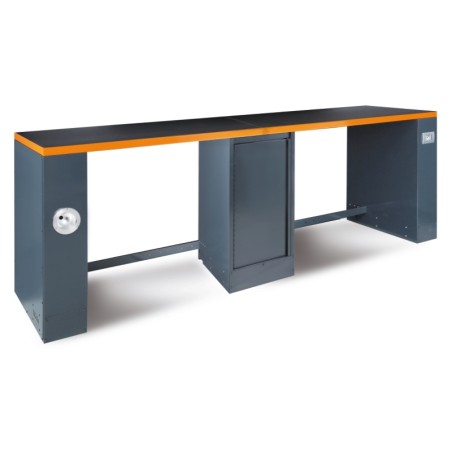 BETA C55B/GDS
 Gamba doppia per banchi di lavoro adiacenti per arredo officina RSC55