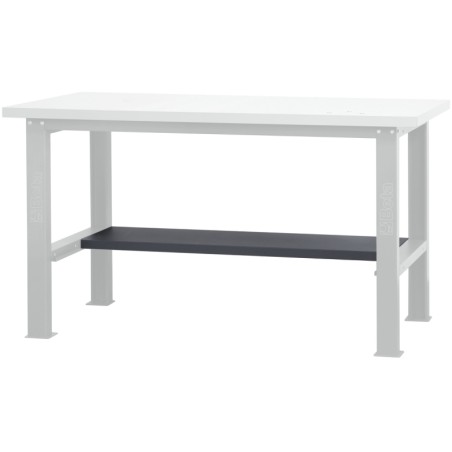 BETA C58BC-W1,6 Banco da lavoro semplice con piano in legno, lunghezza 1,6 m