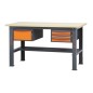 BETA C58BC-W1,6 4C Banco da lavoro 1,6 m con piano in legno e 4 cassetti