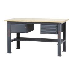 BETA C58BC-W1,6 4C Banco da lavoro 1,6 m con piano in legno e 4 cassetti