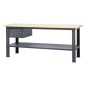 BETA C58BC-W2,1 2C Banco da lavoro 2,1 m con piano in legno e 2 cassetti