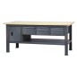 BETA C58BC-W2,1 6CA Banco da lavoro 2,1 m con piano in legno, 6 cassetti e modulo anta