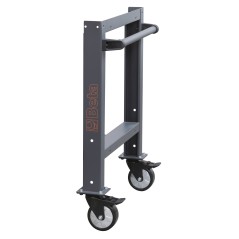 BETA C58GRGM Gamba con ruote girevoli e maniglia, per banchi componibili C58BC