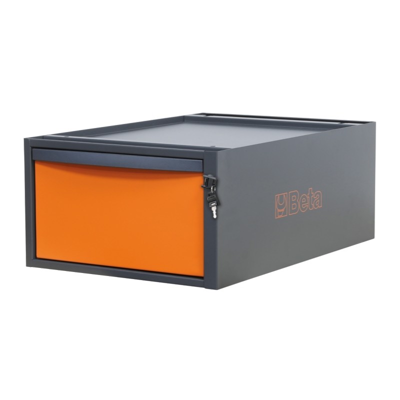 BETA C58CS 1C Cassettiera altezza 257 mm con 1 cassetto, per banchi componibili C58BC