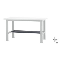 BETA C58SP 1,6 Semi ripiano di sostegno, per banchi componibili C58BC da 1,6 m