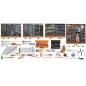 BETA 5910VI/3T Assortimento di 261 utensili per manutenzioni industriali in in termoformato rigido in ABS