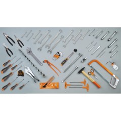 BETA 5915VU/3 Assortimento di 74 utensili per impiego universale