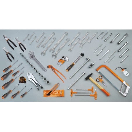 BETA 5915VU/3 Assortimento di 74 utensili per impiego universale