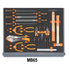 BETA 5935ET/1MB Assortimento di 96 utensili per elettrotecnica in vassoio morbido in EVA