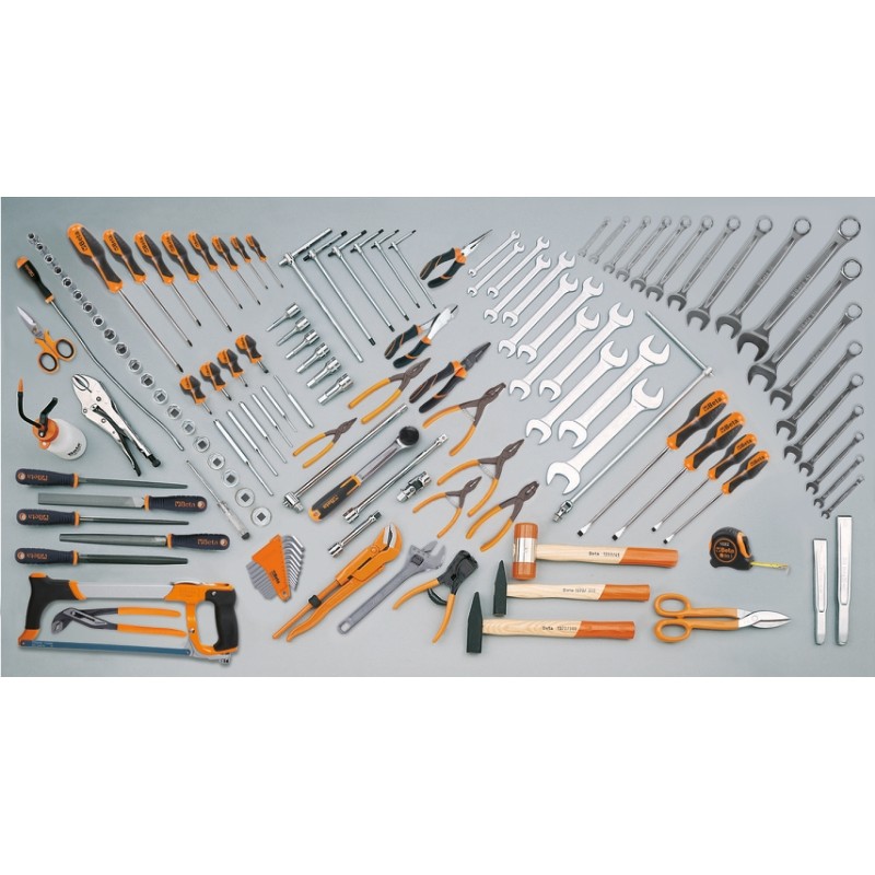 BETA 5954VI Assortimento di 133 utensili per impiego universale