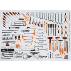 BETA 5957VI Assortimento di 162 utensili per impiego universale
