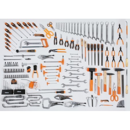 BETA 5957VI Assortimento di 162 utensili per impiego universale