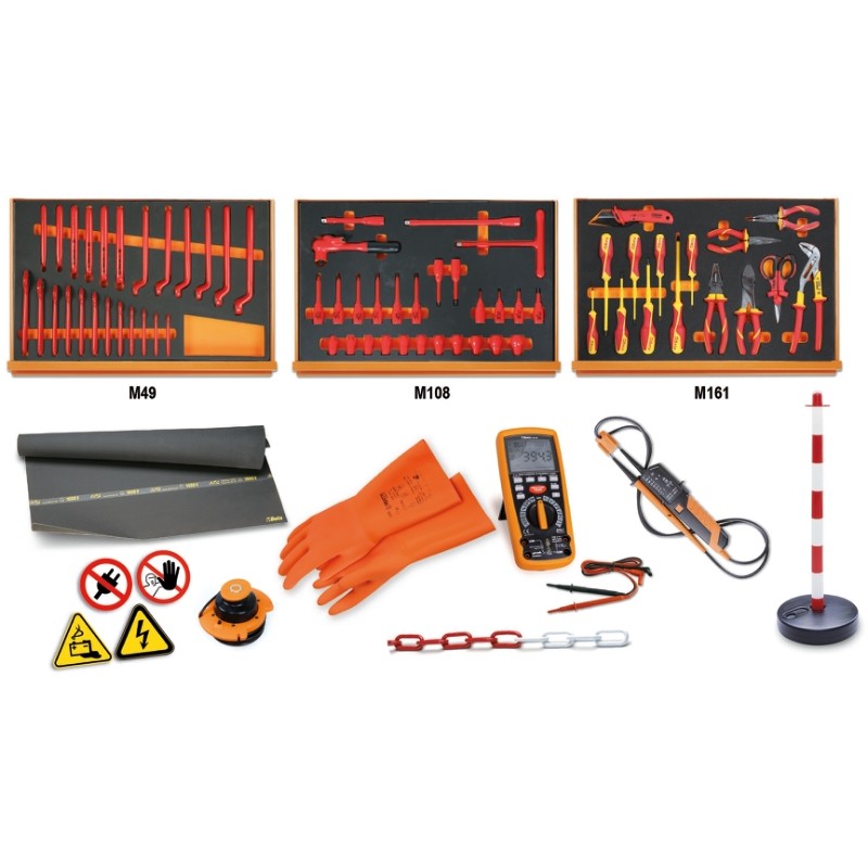 BETA 5989 VEM Assortimento di 81 utensili per veicoli ibridi ed elettrici